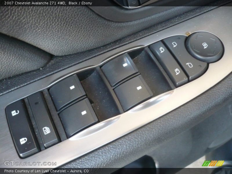 Black / Ebony 2007 Chevrolet Avalanche Z71 4WD