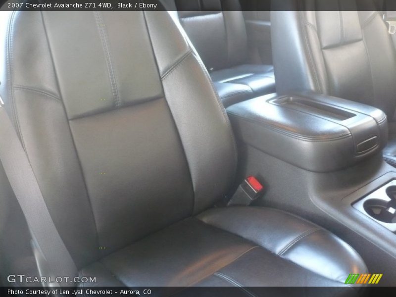 Black / Ebony 2007 Chevrolet Avalanche Z71 4WD