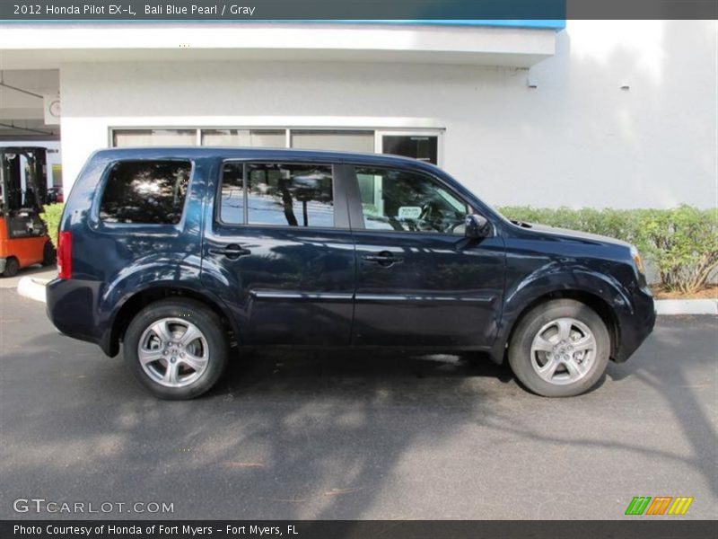 Bali Blue Pearl / Gray 2012 Honda Pilot EX-L