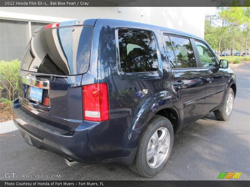 Bali Blue Pearl / Gray 2012 Honda Pilot EX-L