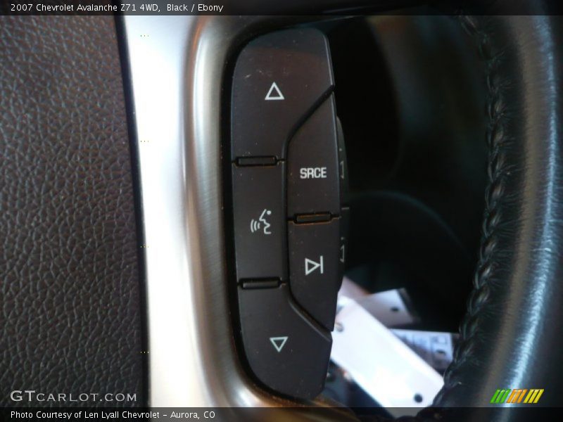 Black / Ebony 2007 Chevrolet Avalanche Z71 4WD