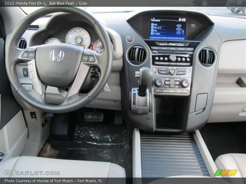Bali Blue Pearl / Gray 2012 Honda Pilot EX-L