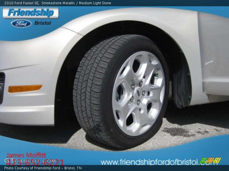 Smokestone Metallic / Medium Light Stone 2010 Ford Fusion SE