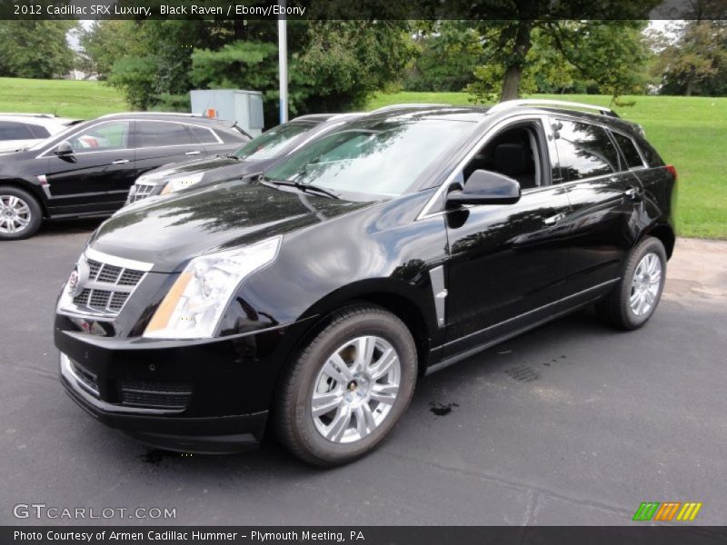 Black Raven / Ebony/Ebony 2012 Cadillac SRX Luxury