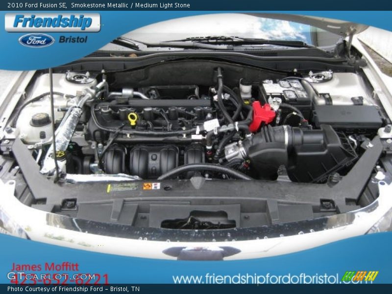 Smokestone Metallic / Medium Light Stone 2010 Ford Fusion SE
