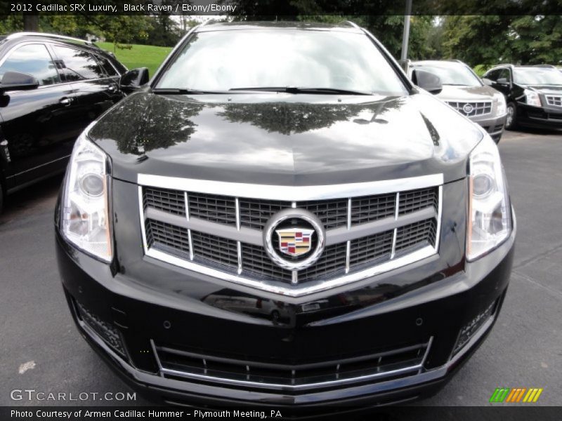 Black Raven / Ebony/Ebony 2012 Cadillac SRX Luxury
