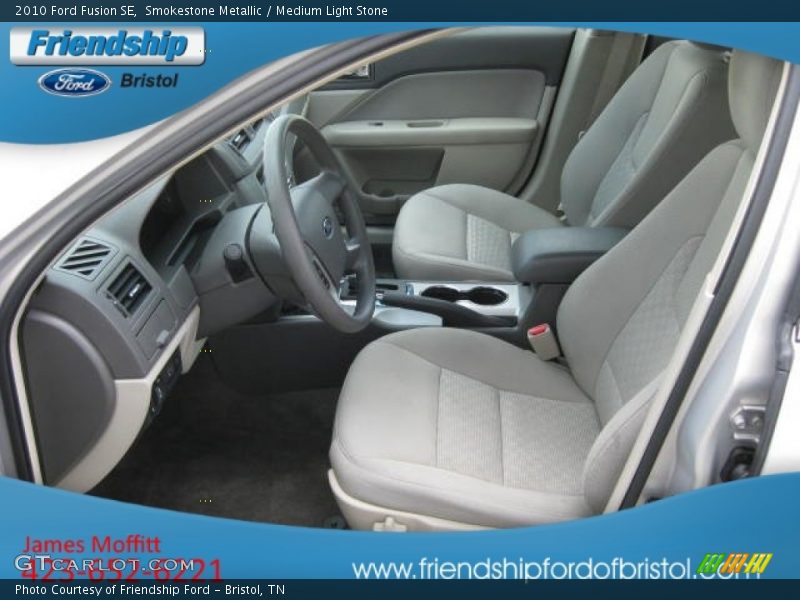 Smokestone Metallic / Medium Light Stone 2010 Ford Fusion SE