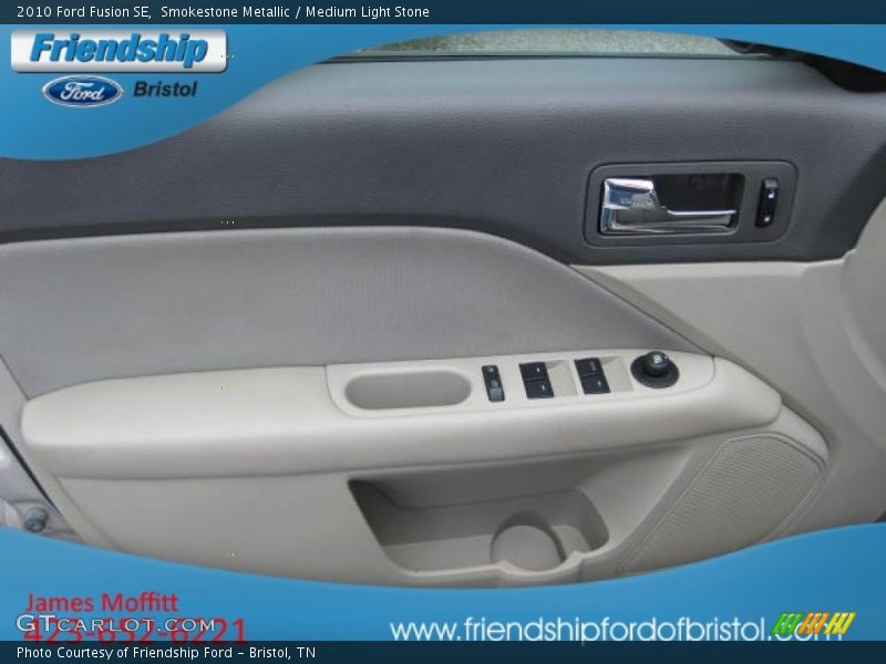 Smokestone Metallic / Medium Light Stone 2010 Ford Fusion SE