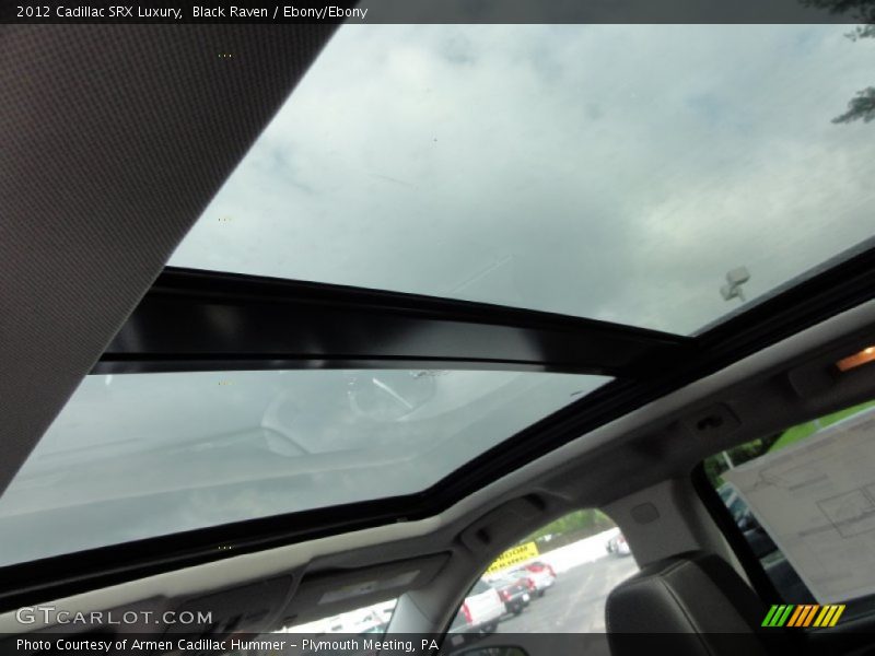 Black Raven / Ebony/Ebony 2012 Cadillac SRX Luxury