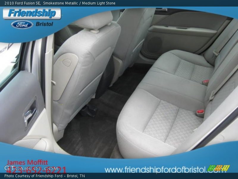 Smokestone Metallic / Medium Light Stone 2010 Ford Fusion SE