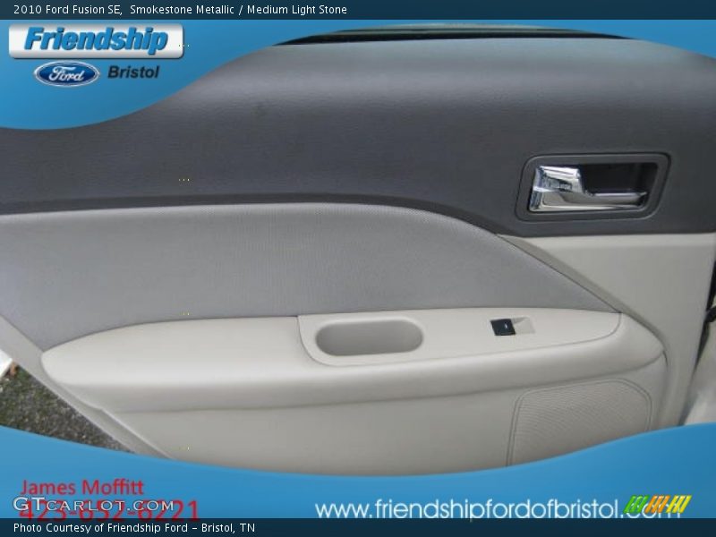 Smokestone Metallic / Medium Light Stone 2010 Ford Fusion SE