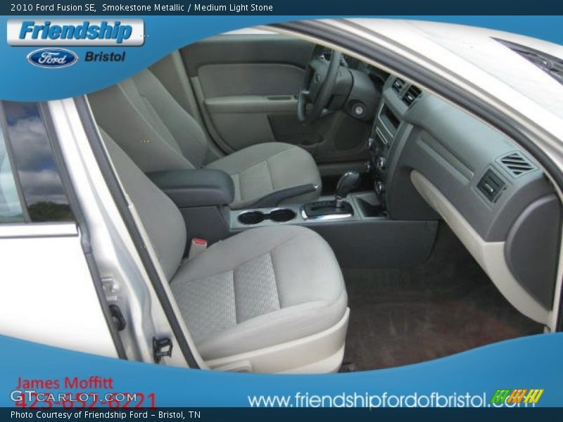Smokestone Metallic / Medium Light Stone 2010 Ford Fusion SE