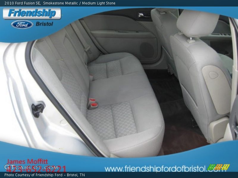 Smokestone Metallic / Medium Light Stone 2010 Ford Fusion SE