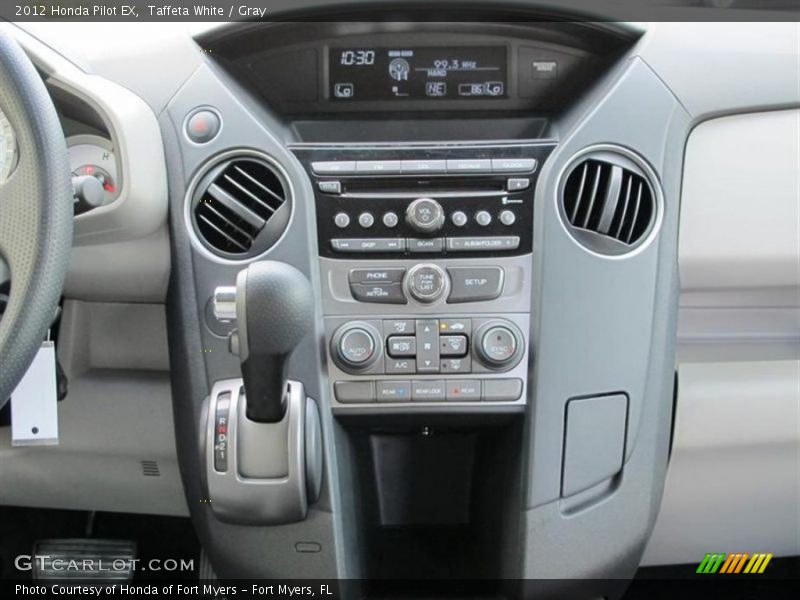 Taffeta White / Gray 2012 Honda Pilot EX