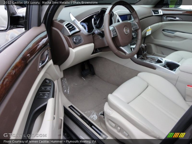 Mocha Steel Metallic / Shale/Brownstone 2012 Cadillac SRX Luxury