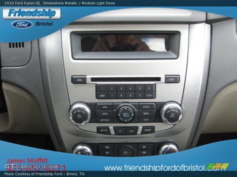 Smokestone Metallic / Medium Light Stone 2010 Ford Fusion SE
