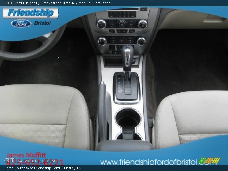 Smokestone Metallic / Medium Light Stone 2010 Ford Fusion SE