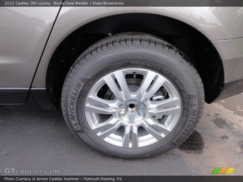 Mocha Steel Metallic / Shale/Brownstone 2012 Cadillac SRX Luxury