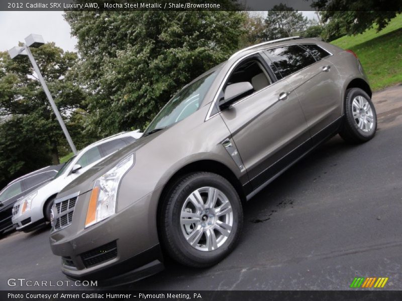 Mocha Steel Metallic / Shale/Brownstone 2012 Cadillac SRX Luxury AWD