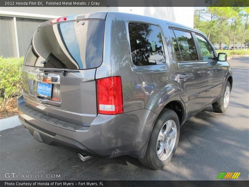 Polished Metal Metallic / Gray 2012 Honda Pilot EX