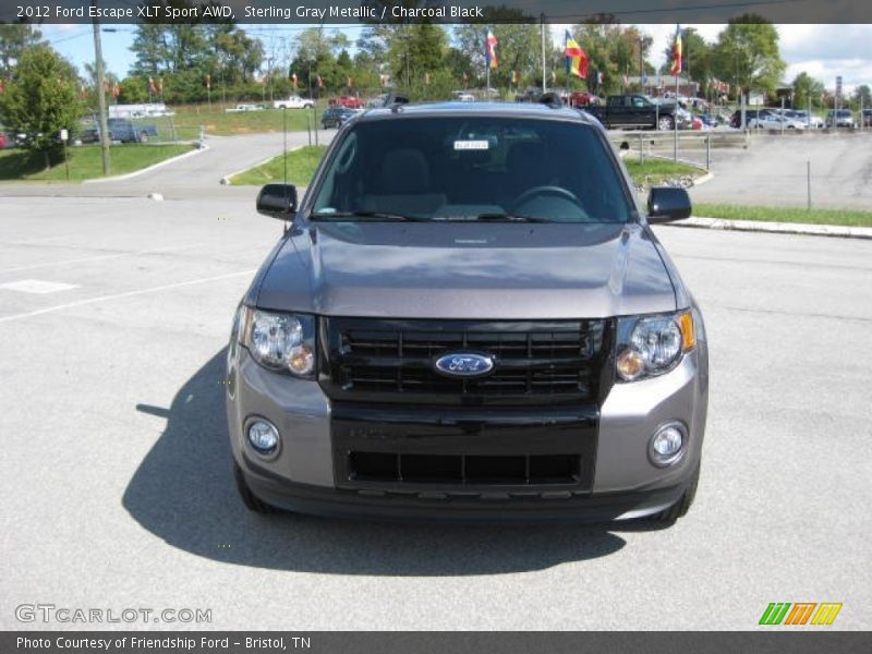 Sterling Gray Metallic / Charcoal Black 2012 Ford Escape XLT Sport AWD