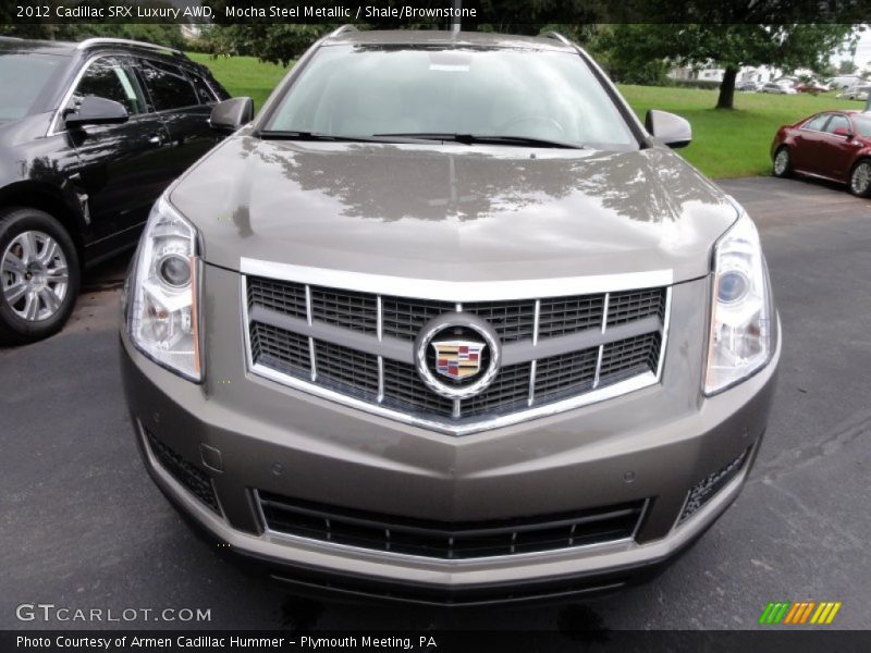 Mocha Steel Metallic / Shale/Brownstone 2012 Cadillac SRX Luxury AWD