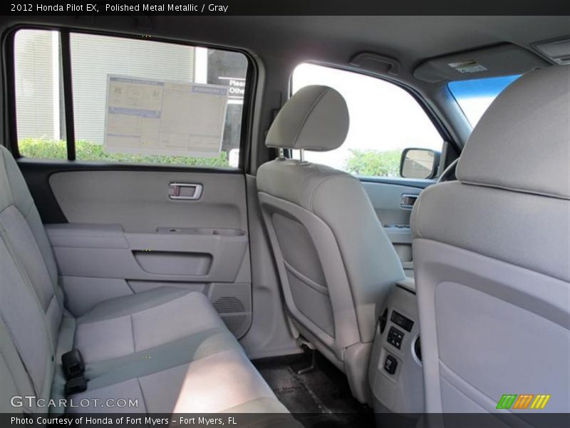 Polished Metal Metallic / Gray 2012 Honda Pilot EX