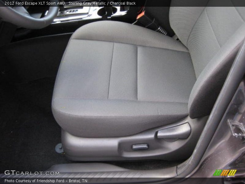 Sterling Gray Metallic / Charcoal Black 2012 Ford Escape XLT Sport AWD