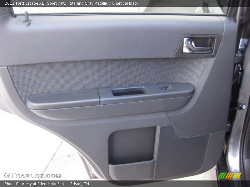 Sterling Gray Metallic / Charcoal Black 2012 Ford Escape XLT Sport AWD