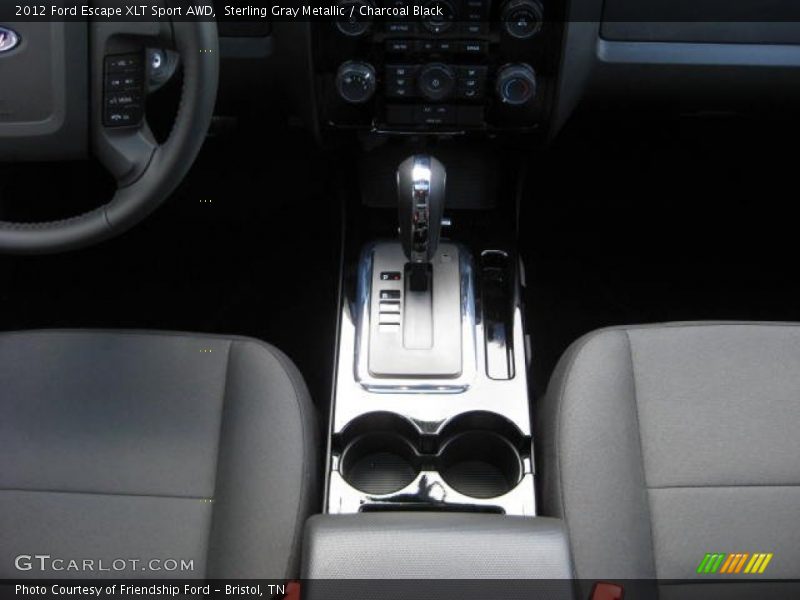 Sterling Gray Metallic / Charcoal Black 2012 Ford Escape XLT Sport AWD