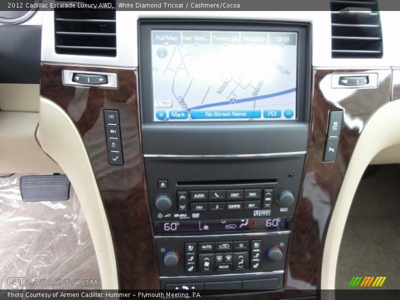Navigation of 2012 Escalade Luxury AWD