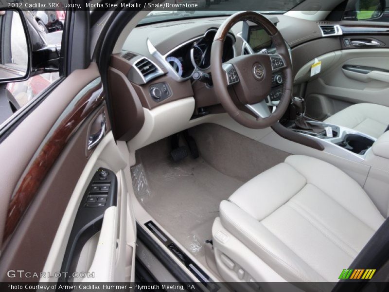 Mocha Steel Metallic / Shale/Brownstone 2012 Cadillac SRX Luxury