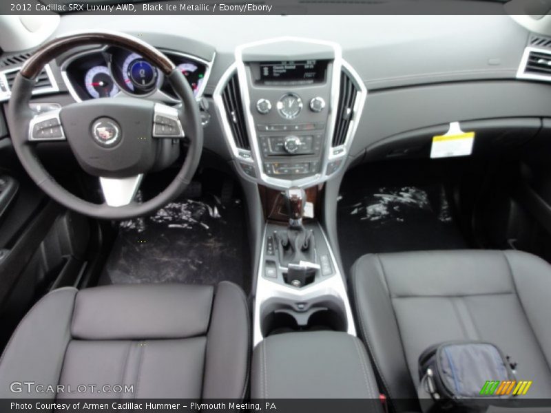 Dashboard of 2012 SRX Luxury AWD