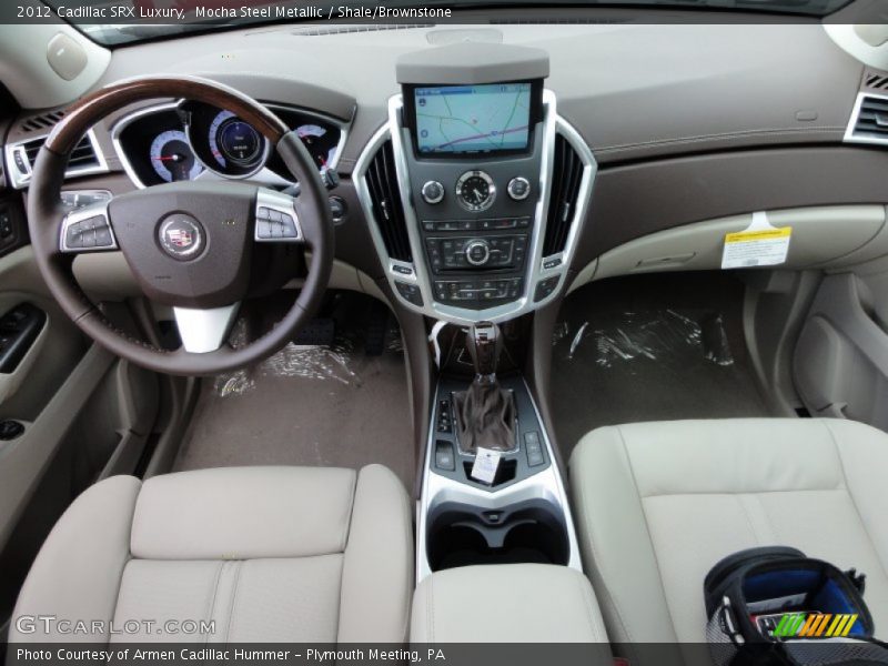 Mocha Steel Metallic / Shale/Brownstone 2012 Cadillac SRX Luxury