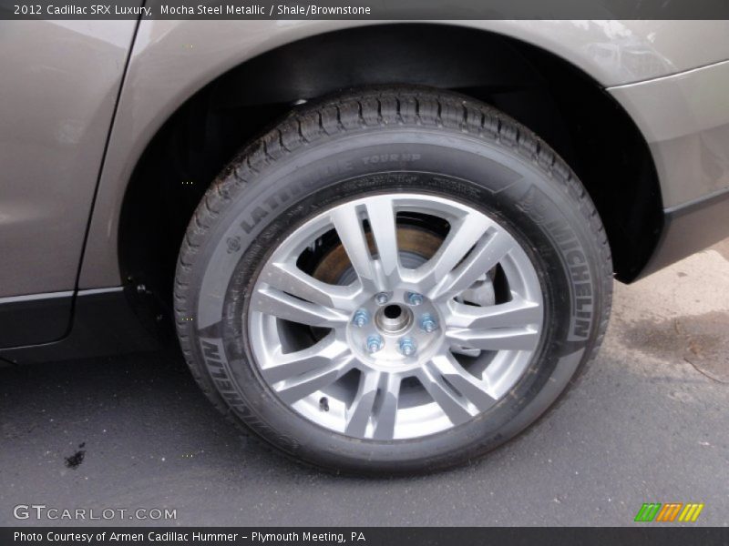 Mocha Steel Metallic / Shale/Brownstone 2012 Cadillac SRX Luxury