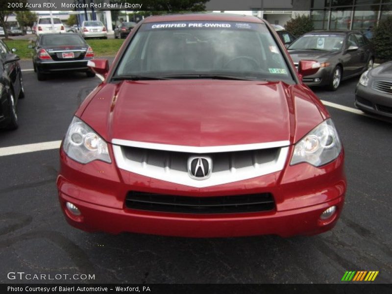 Moroccan Red Pearl / Ebony 2008 Acura RDX