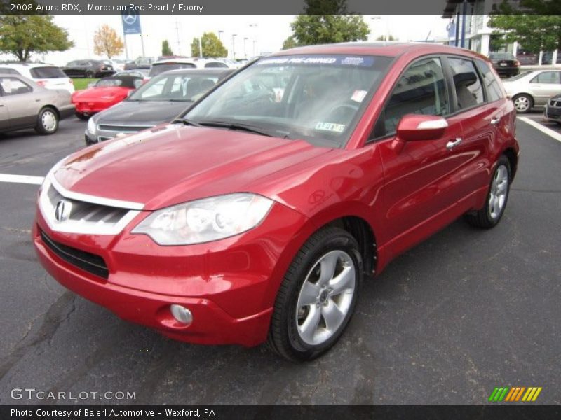 Moroccan Red Pearl / Ebony 2008 Acura RDX
