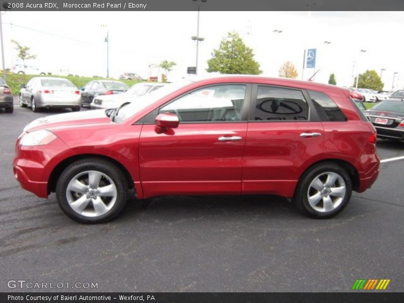 Moroccan Red Pearl / Ebony 2008 Acura RDX