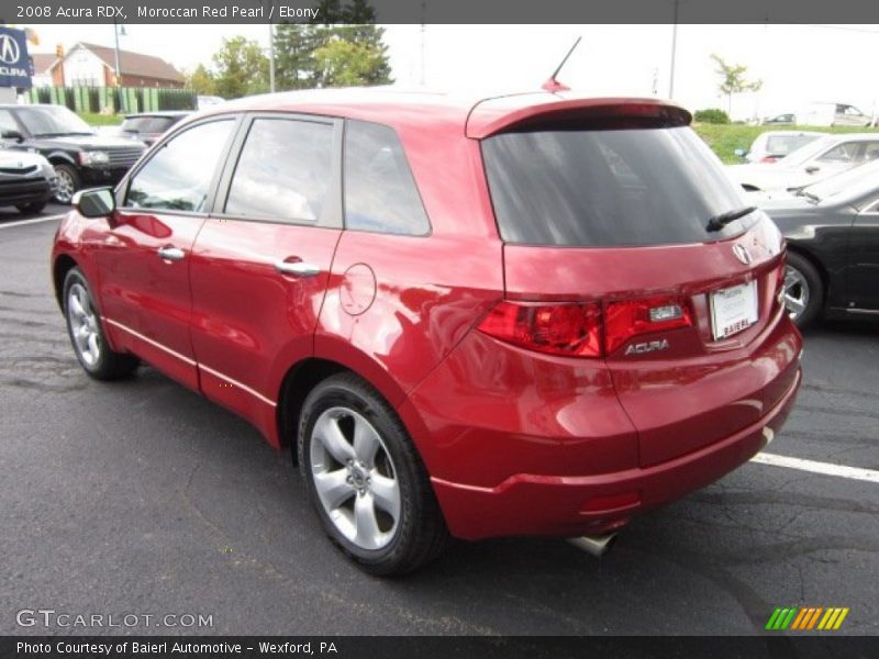Moroccan Red Pearl / Ebony 2008 Acura RDX