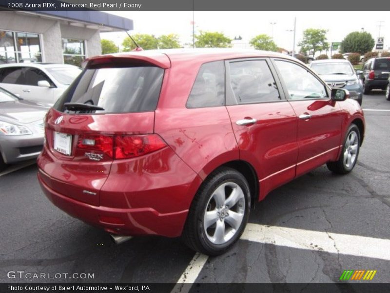 Moroccan Red Pearl / Ebony 2008 Acura RDX