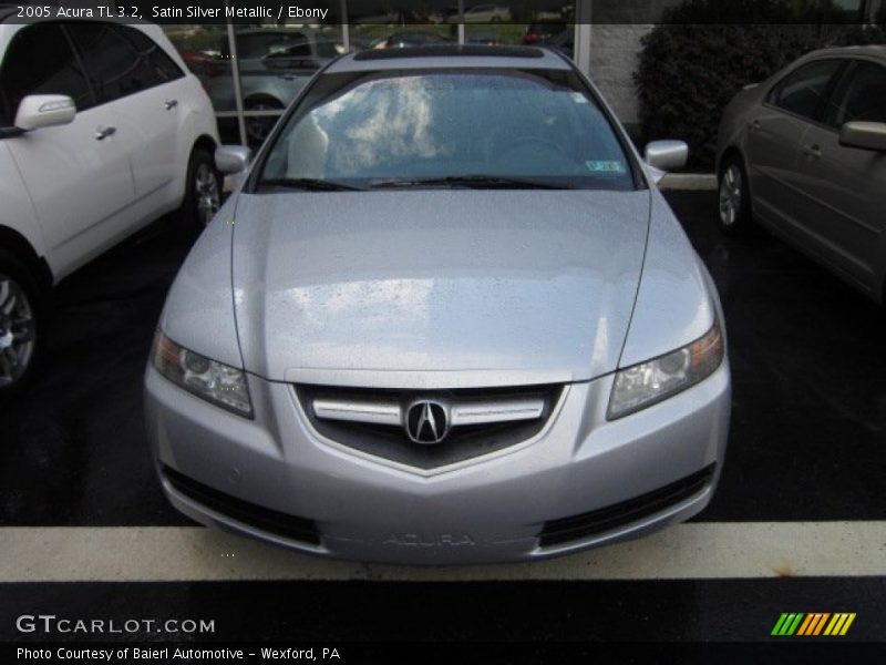 Satin Silver Metallic / Ebony 2005 Acura TL 3.2