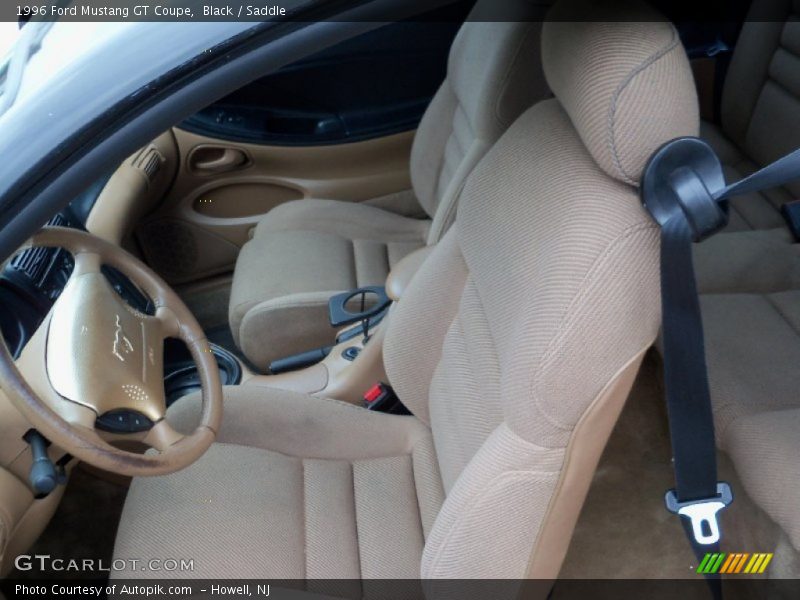  1996 Mustang GT Coupe Saddle Interior