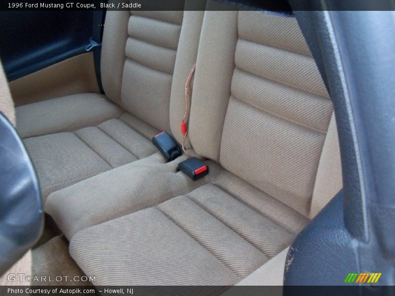  1996 Mustang GT Coupe Saddle Interior