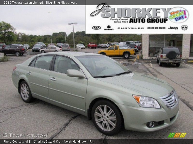 Silver Pine Mica / Ivory 2010 Toyota Avalon Limited