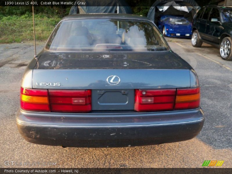 Cobalt Blue Metallic / Gray 1990 Lexus LS 400