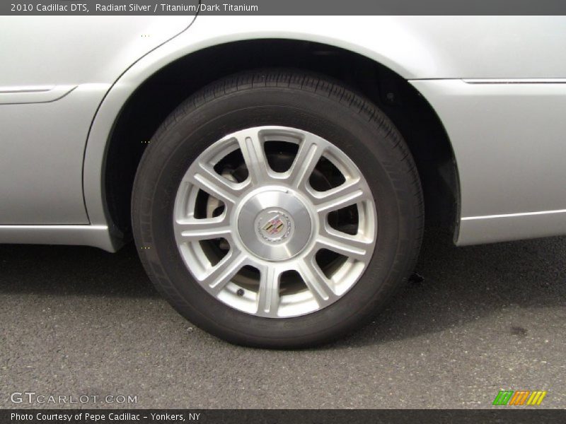 Radiant Silver / Titanium/Dark Titanium 2010 Cadillac DTS