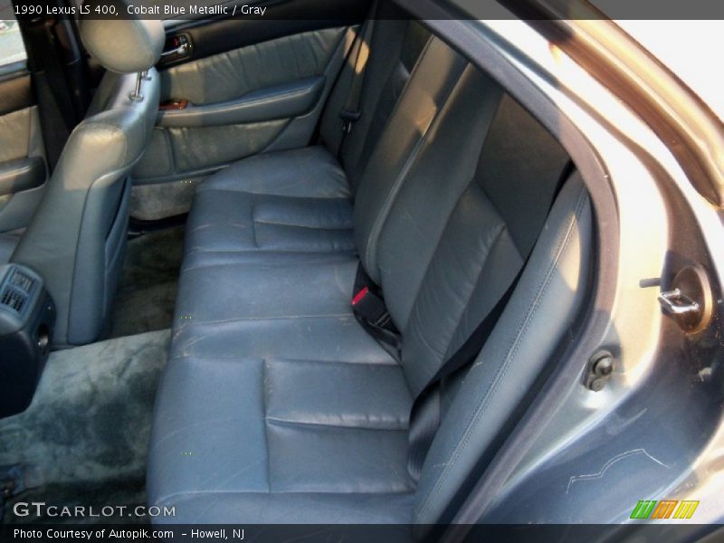 Cobalt Blue Metallic / Gray 1990 Lexus LS 400
