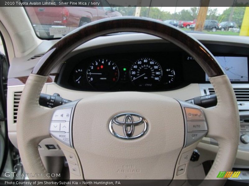 Silver Pine Mica / Ivory 2010 Toyota Avalon Limited
