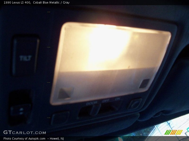 Cobalt Blue Metallic / Gray 1990 Lexus LS 400