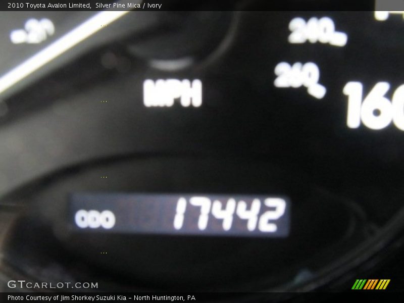 Silver Pine Mica / Ivory 2010 Toyota Avalon Limited